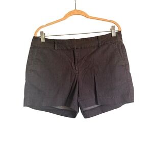 Summer Preppy Casual Ann Taylor Dark Navy Chino Shorts  Sz 8